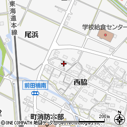 愛知県額田郡幸田町菱池西脇63-1周辺の地図