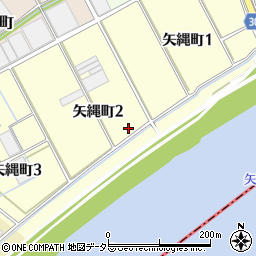 愛知県碧南市矢縄町周辺の地図