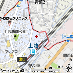 株式会社リライフコーポレーション高槻店周辺の地図