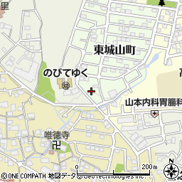 大阪府高槻市東城山町1周辺の地図