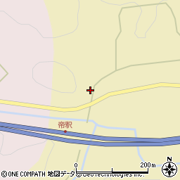 広島県庄原市東城町帝釈未渡58周辺の地図