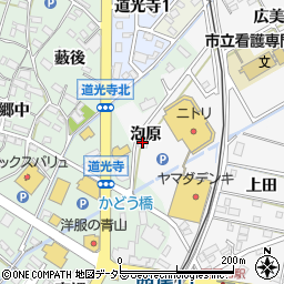 大戸屋西尾店周辺の地図
