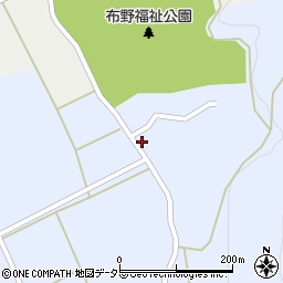 広島県三次市布野町下布野1386周辺の地図