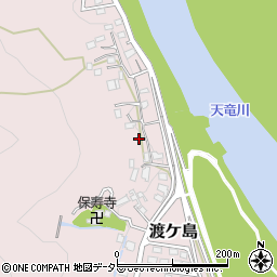 静岡県浜松市天竜区渡ケ島1650周辺の地図
