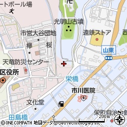 静岡県浜松市天竜区大谷18周辺の地図