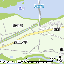 愛知県新城市一鍬田西上ノ平51周辺の地図