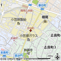 汐田町周辺の地図