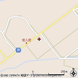 広島県三次市君田町東入君242周辺の地図