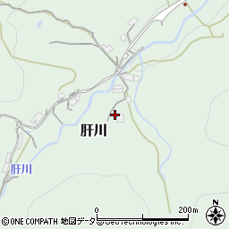 兵庫県川辺郡猪名川町肝川403周辺の地図