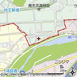 静岡県藤枝市平島1271周辺の地図