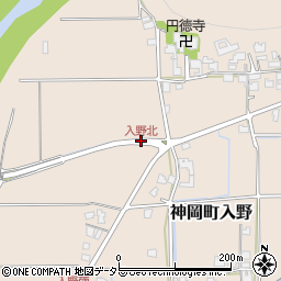 入野北周辺の地図