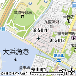 〒447-0845 愛知県碧南市浜寺町の地図