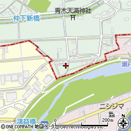 静岡県藤枝市平島1302周辺の地図