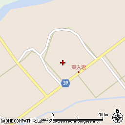 広島県三次市君田町東入君224周辺の地図