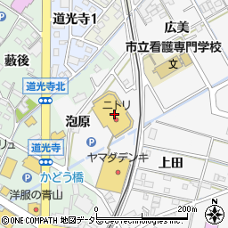 ヤマナカ西尾寄住店周辺の地図