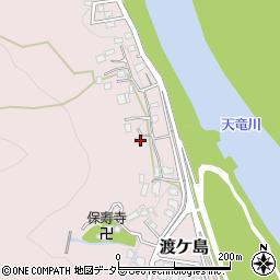 静岡県浜松市天竜区渡ケ島1645周辺の地図