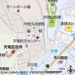静岡県浜松市天竜区大谷63周辺の地図
