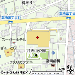 三菱ＵＦＪ銀行鈴鹿ハンター ＡＴＭ周辺の地図