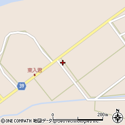 広島県三次市君田町東入君245周辺の地図