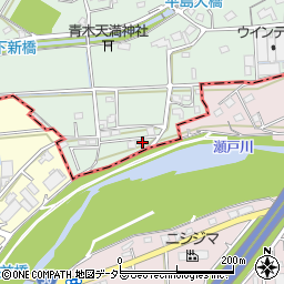 静岡県藤枝市平島1255周辺の地図