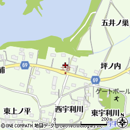 愛知県新城市一鍬田殿海道周辺の地図
