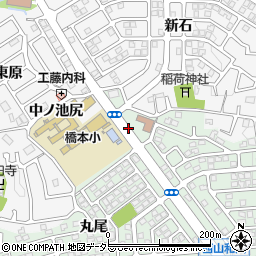 橋本小学校周辺の地図