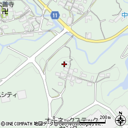 三重県亀山市白木町198周辺の地図