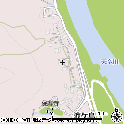 静岡県浜松市天竜区渡ケ島1640周辺の地図