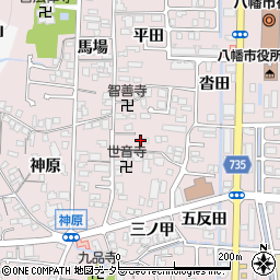 京都府八幡市八幡河原崎34周辺の地図