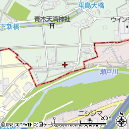静岡県藤枝市平島1315-2周辺の地図