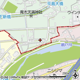 静岡県藤枝市平島1317周辺の地図