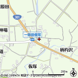 愛知県新城市一鍬田小深田9周辺の地図