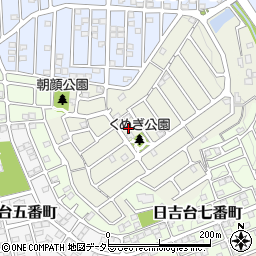 大阪府高槻市花林苑周辺の地図