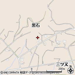 愛知県新城市黒田黒石周辺の地図