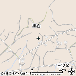 愛知県新城市黒田（黒石）周辺の地図