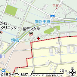静岡県藤枝市平島1441-4周辺の地図