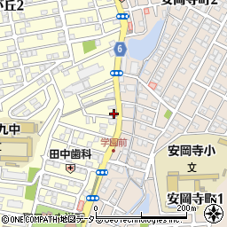 高槻安岡寺郵便局 ＡＴＭ周辺の地図