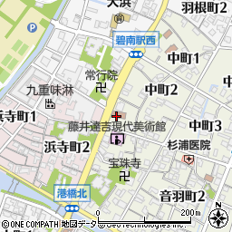 碧南市役所　大浜まちかどサロン周辺の地図