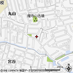 京都府宇治市広野町丸山59周辺の地図