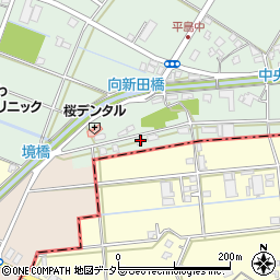 静岡県藤枝市平島1446-3周辺の地図