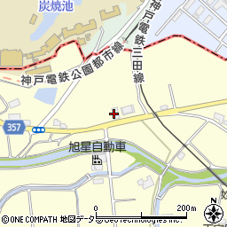 伊丹産業株式会社　三田工場周辺の地図
