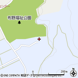 広島県三次市布野町下布野1373周辺の地図