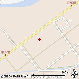 広島県三次市君田町東入君254周辺の地図