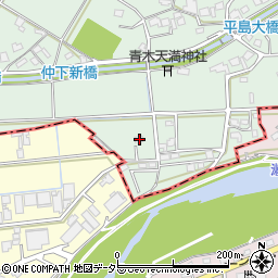 静岡県藤枝市平島1342-9周辺の地図