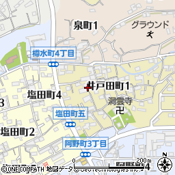 〒479-0812 愛知県常滑市井戸田町の地図
