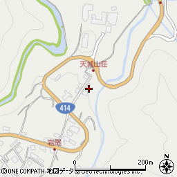 静岡県伊豆市湯ケ島2858-6周辺の地図