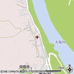静岡県浜松市天竜区渡ケ島1631周辺の地図