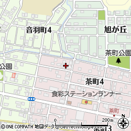 有限会社岡田塗装店周辺の地図