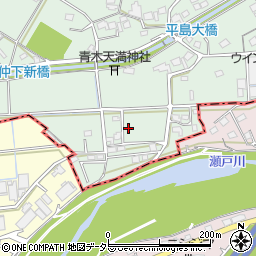 静岡県藤枝市平島1332-3周辺の地図