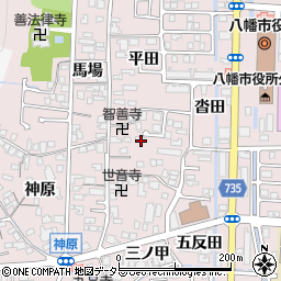 京都府八幡市八幡河原崎24周辺の地図